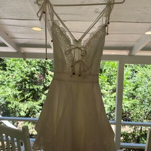 HYFVE Women's White Playsuit-romper